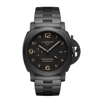 Panerai Luminor 1950 44 3 Days GMT Automatic Ceramic / Tuttonero