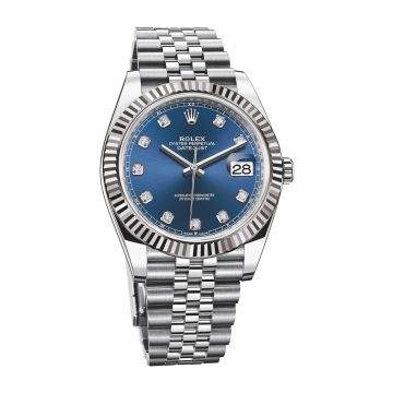 Rolex Datejust 41 Stainless Steel Smooth / Oyster / Dark Rhodium