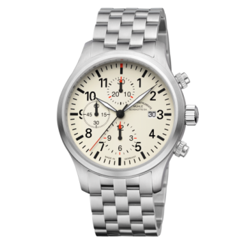 Mühle Glashütte Terrasport I Chronograph Cream / Bracelet