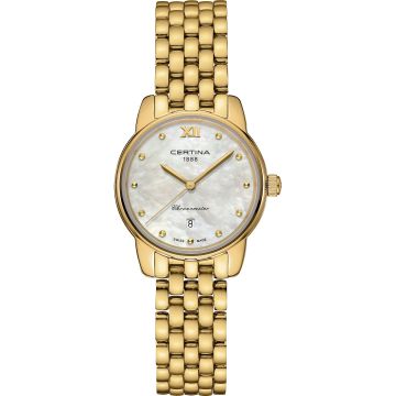 Certina DS-8 Lady Yellow Gold / MOP / Bracelet