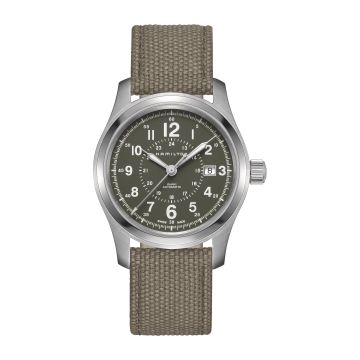 Hamilton Khaki Field Auto 42 Stainless Steel / Green
