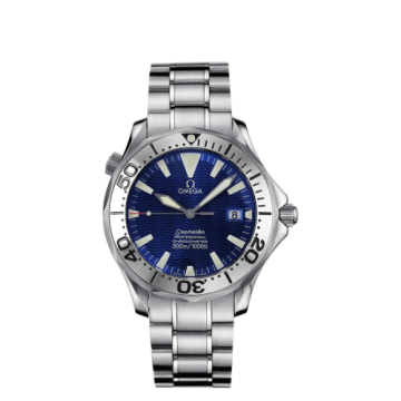 Omega Seamaster Diver 300M Automatic 41 Stainless Steel / Electric Blue / Bracelet / Royal Navy