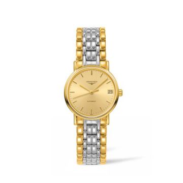 Longines Presence Automatic 30 PVD Gold / Champagne / Bracelet