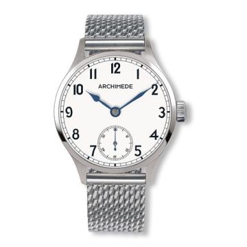 Archimede DeckWatch Stainless Steel / Silver / Mesh