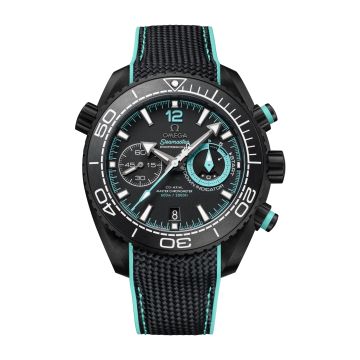 Omega Seamaster Planet Ocean 600M Co-Axial 45.5 Master Chronometer Chronograph Deep Black ETNZ