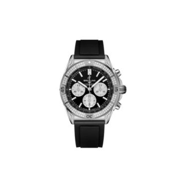 Breitling Chronomat B01 42 Stainless Steel - Diamond / Black / Rubber