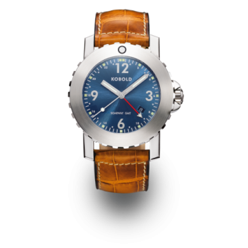 Kobold Soarway GMT Stainless Steel / Blue