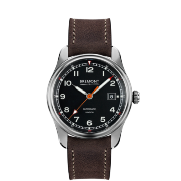 Bremont Airco Mach 1 Stainless Steel / Black / Calf
