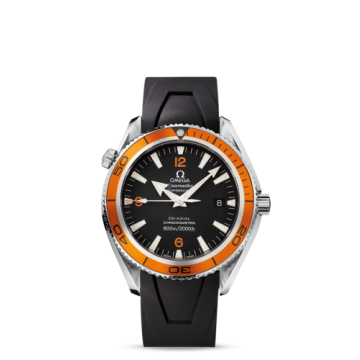 Omega Seamaster Planet Ocean 600M Co-Axial 42 Stainless Steel / Orange / Rubber