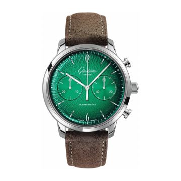 Glashütte Original Sixties Chronograph Stainless Steel / Green / Annual Edition