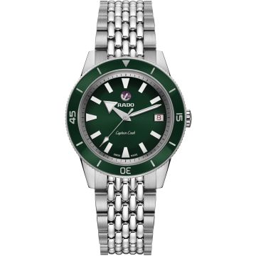 Rado HyperChrome Captain Cook 37 Green / Bracelet