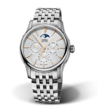Oris Artelier Complication 40.5 Stainless Steel / Silver / Bracelet