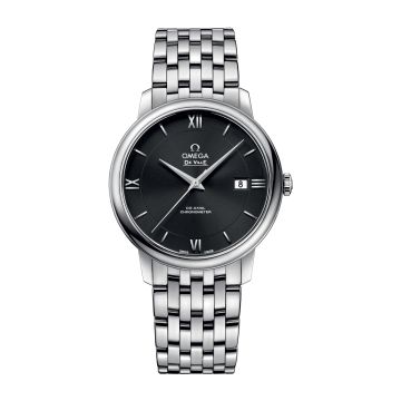 Omega De Ville Prestige Co-Axial 39.5 Stainless Steel / Black / Bracelet