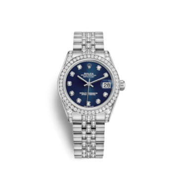 Rolex Datejust 31 White Gold Diamond / Jubilee Diamond / Blue Diamond