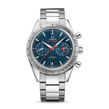 Omega Speedmaster 57 Co-Axial Stainless Steel / Blue / Bracelet
