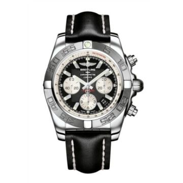 Breitling Chronomat 44 Stainless Steel / Black / Calf