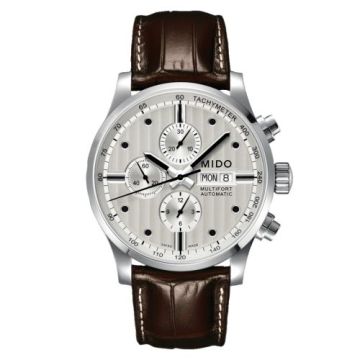 Mido Multifort Chronograph Stainless Steel / Silver