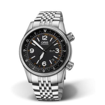 Oris Big Crown Royal Flying Doctor Service Stainless Steel / Black / Bracelet