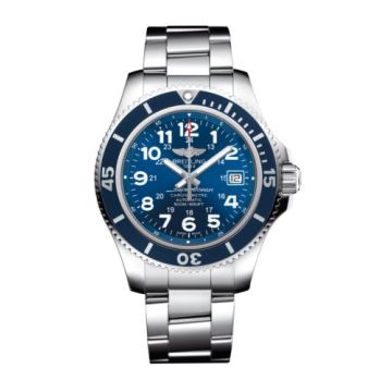 Breitling Superocean II 42 Stainless Steel / Blue / Mariner Blue / Bracelet