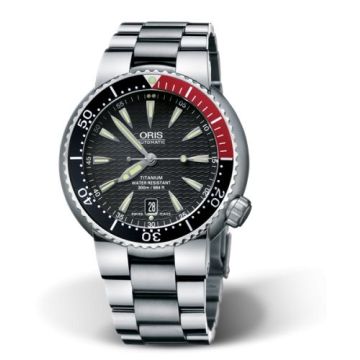 Oris Divers Date Titanium / Black / Bracelet