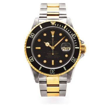 Rolex Submariner Date 16613 Black Tiffany Tritium