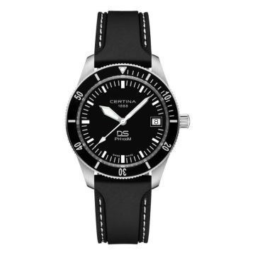 Certina DS PH100M Stainless Steel / Black / Rubber