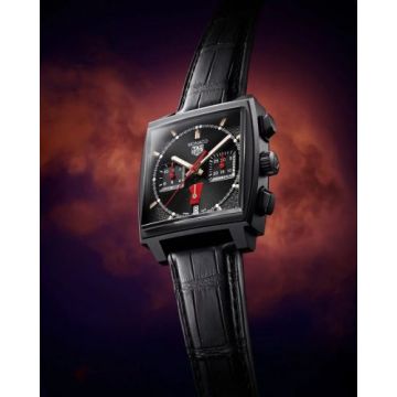 TAG Heuer Monaco Calibre Heuer 02 Titanium DLC / Max Verstappen