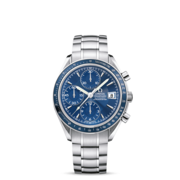 Omega Speedmaster Date 40 Stainless Steel / Blue / Bracelet