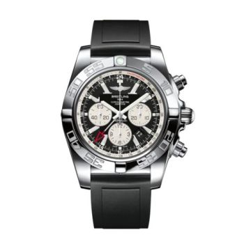 Breitling Chronomat 47 GMT Stainless Steel / Onyx Black / Rubber