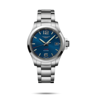 Longines Conquest V.H.P. 41 Stainless Steel / Blue / Bracelet