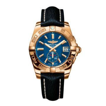 Breitling Galactic 36 Automatic Rose Gold / Gun Blue / Sahara