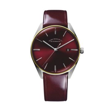 Elka Watch Co. D-Series Stainless Steel / Black / Leather