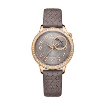 Vacheron Constantin Égérie Self-Winding 35 Pink Gold - Diamond / Taupe