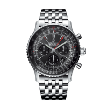 Breitling Navitimer Rattrapante Stainless Steel / Stratos Gray / Bracelet / Boutique Edition