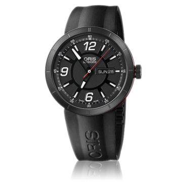 Oris TT1 Day Date PVD - Ceramic / Black / Rubber