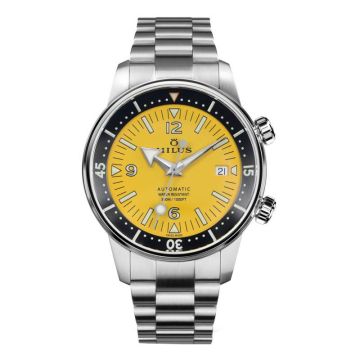 Milus Archimèdes Aqua Steel Yellow Stone