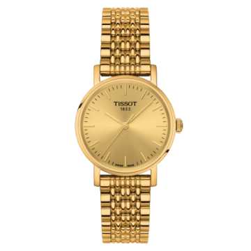 Tissot Everytime Small Yellow Gold PVD / Champagne / Bracelet