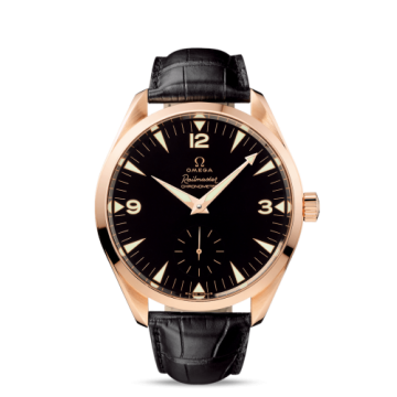 Omega Seamaster Aqua Terra 150M Hand Wound 49.2 Railmaster Red Gold / Brown Alligator