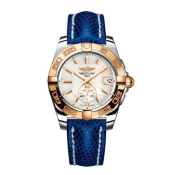 Breitling Galactic 36 Automatic Stainless Steel / Rose Gold / Pearl / Teju