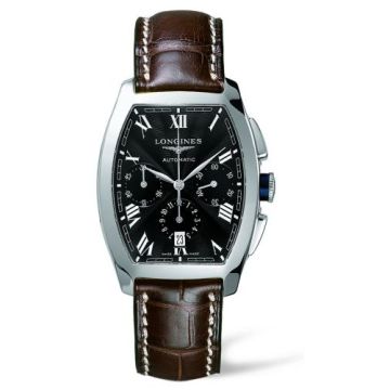 Longines Evidenza Chronograph Black