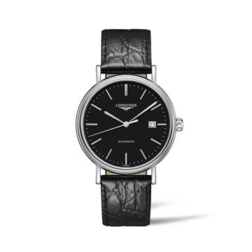 Longines Presence 40 Automatic Stainless Steel / Black