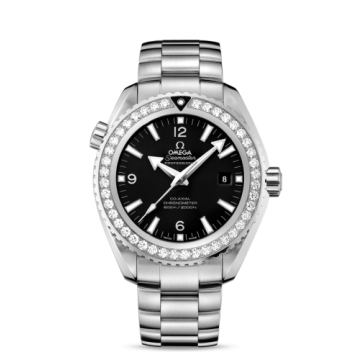 Omega Seamaster Planet Ocean 600M Co-Axial 45.5 Stainless Steel / Diamond / Black / Bracelet