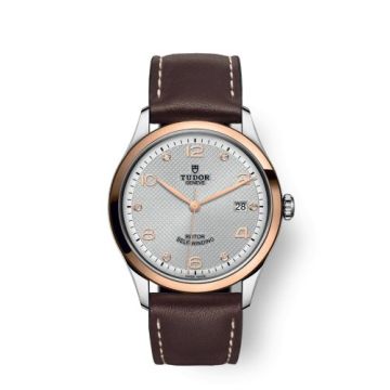 Tudor 1926 39 Stainless Steel / Rose Gold / Silver - Diamond / Strap