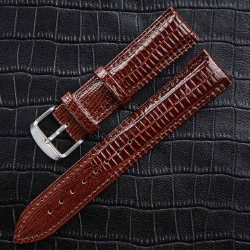 Bracelet de montre texture lézard