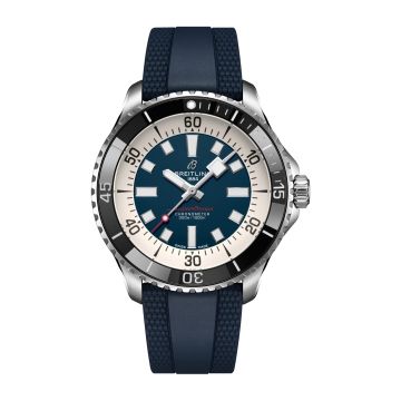 Breitling SuperOcean Automatic 44 Stainless Steel / Blue / Rubber
