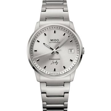 Mido Commander Lady  Stainless Steel / Silver / Bracelet