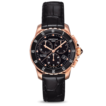 Certina DS First Lady Ceramic Chrono Rose