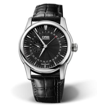 Oris Artelier Small Second Pointer Day 42 Stainless Steel / Black