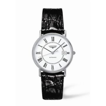 Longines Presence 34.5 Automatic Stainless Steel Roman