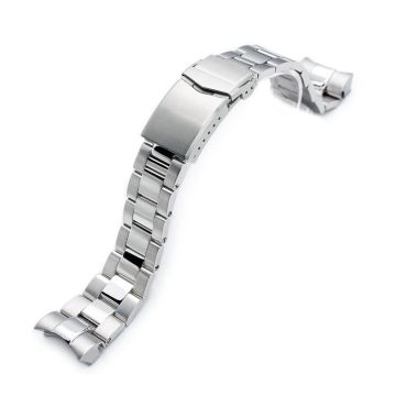 Super-O Boyer Watch Band for TUD BB, 316L Stainless Steel V-Clasp Brushed & Polished - 18mm